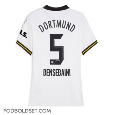 Borussia Dortmund Ramy Bensebaini #5 Tredjetrøje Dame 2024-25 Kortærmet Borussia Dortmund Ramy Bensebaini #5 Tredjetrøje Dame 2024-25 Kortærmet